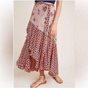 Anthropologie Bhanuni by Jyoti Midi Skirt